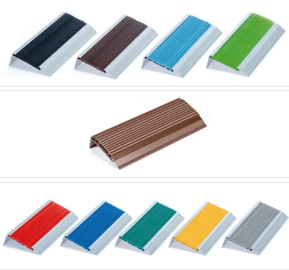 Glue and Aluminum Stair Nosing