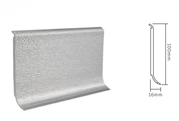 Model:JH-100 Foamed PVC Skirting Board
