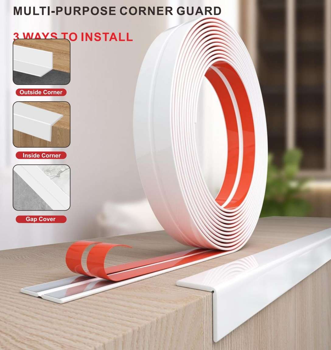 Model:vinyl-corner-guard Soft Wall Base