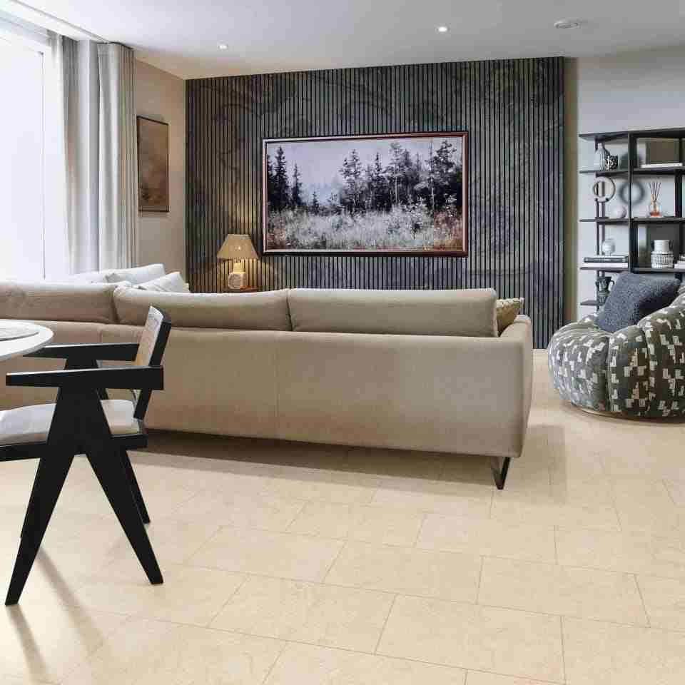 Jiahe Decoration - Stone Look LVT JH-STN inside Executive Consultation Suite Reception