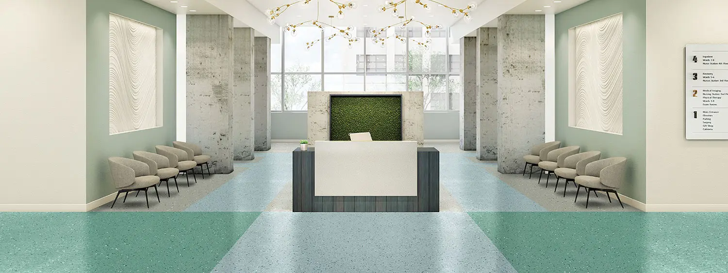 Homogeneous Flooring Installation Scene