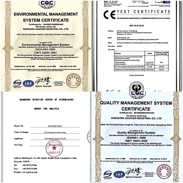 International Certificates